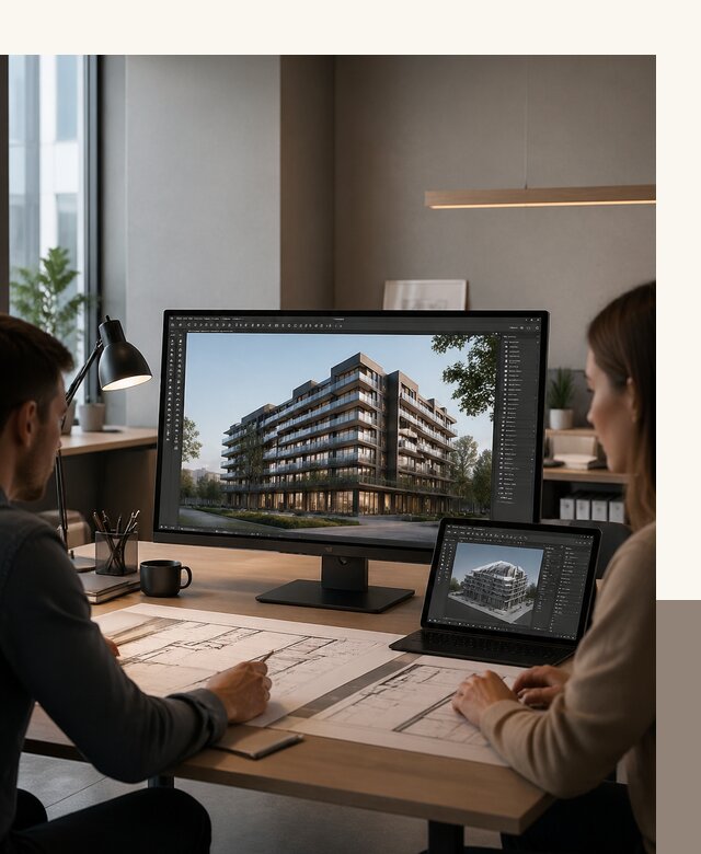 3D визуализация архитектуры и объектов строительства в Скопине