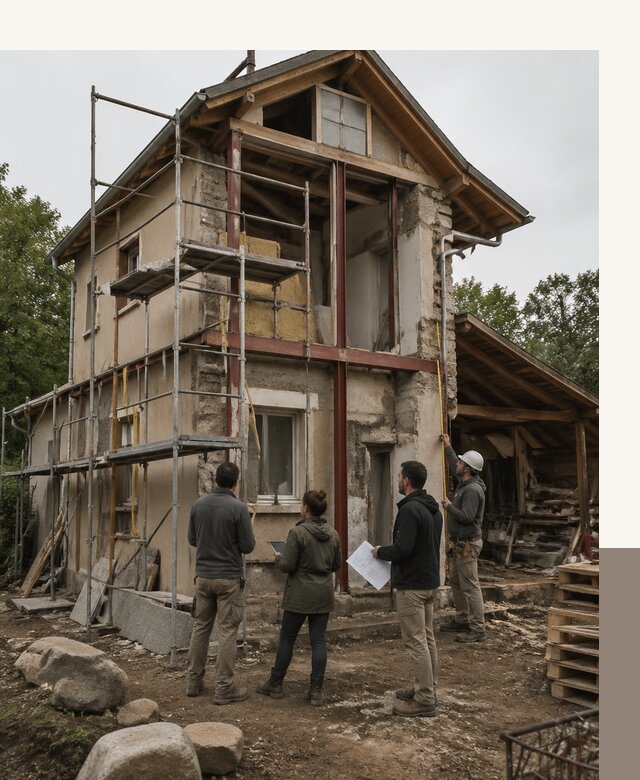 Реконструкция загородного дома под ключ в Скопине от бюро