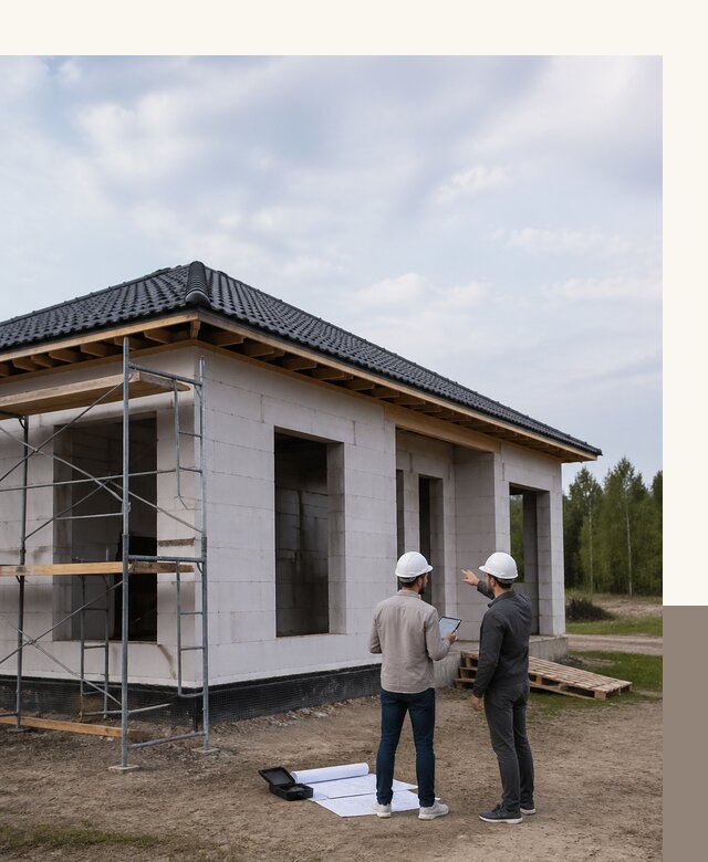 Проектирование одноэтажных домов из газобетона в Скопине